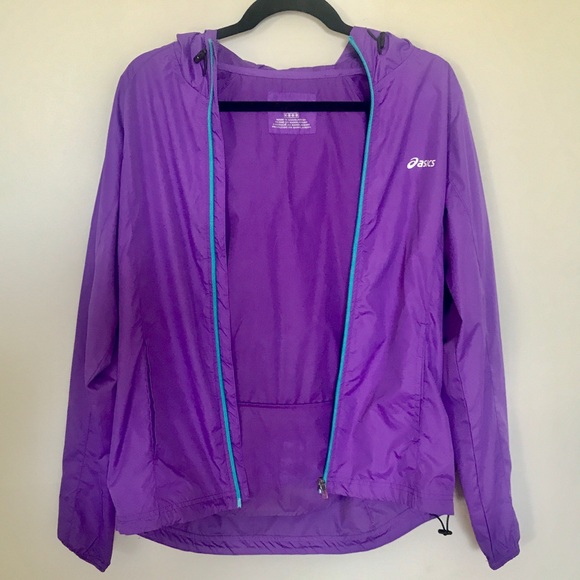 asics rain jacket